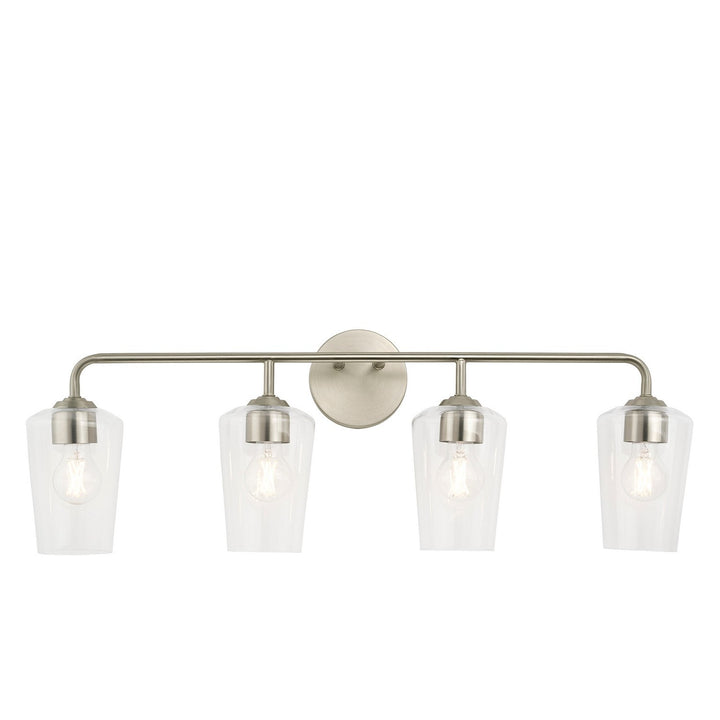 Progress Canada - P300542-009 - Four Light Bath & Vanity - Celino - Brushed Nickel
