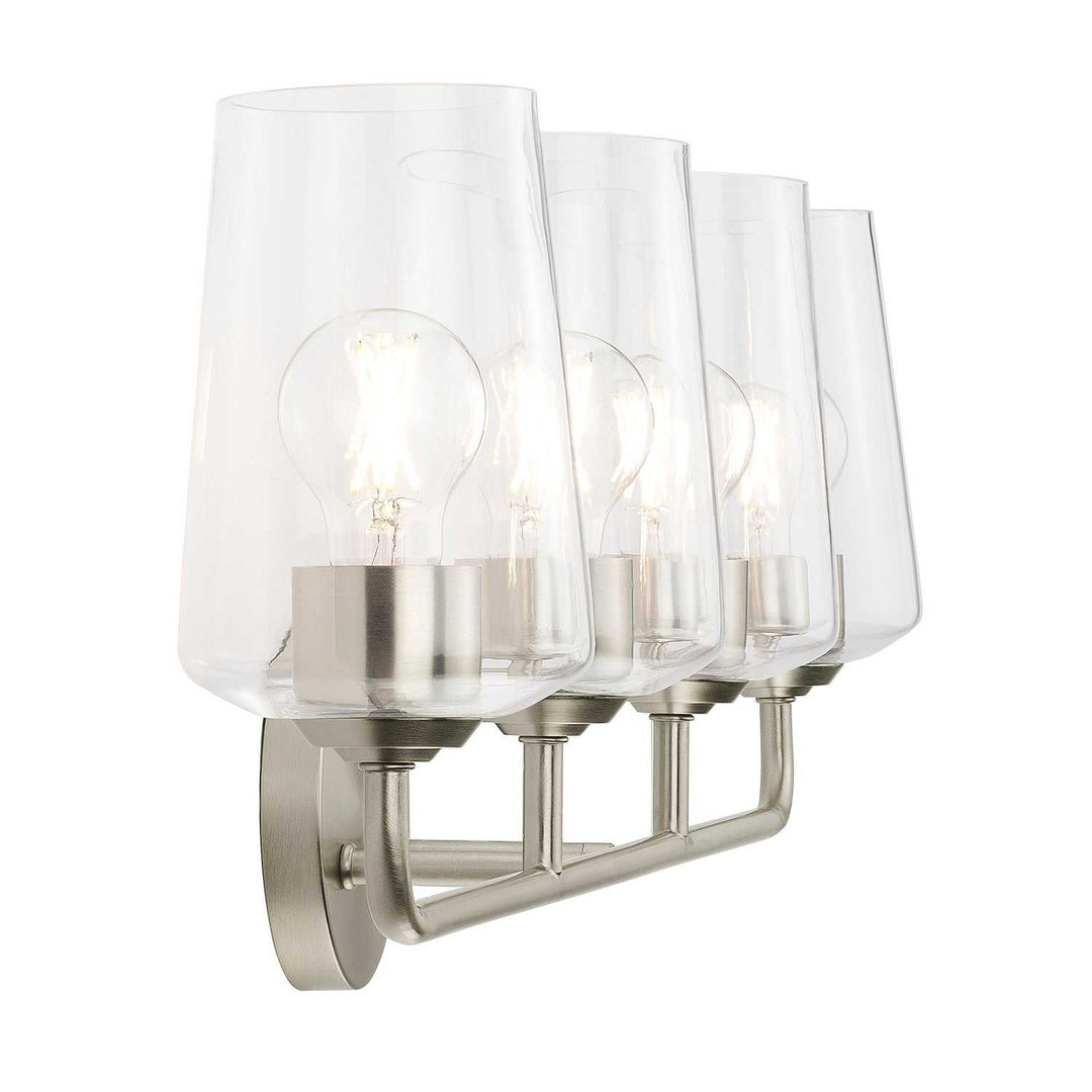 Progress Canada - P300542-009 - Four Light Bath & Vanity - Celino - Brushed Nickel