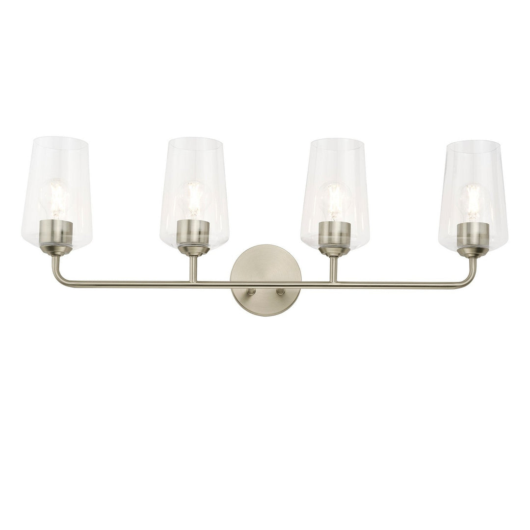 Progress Canada - P300542-009 - Four Light Bath & Vanity - Celino - Brushed Nickel