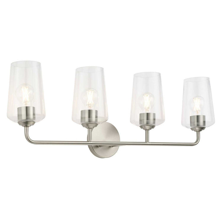 Progress Canada - P300542-009 - Four Light Bath & Vanity - Celino - Brushed Nickel