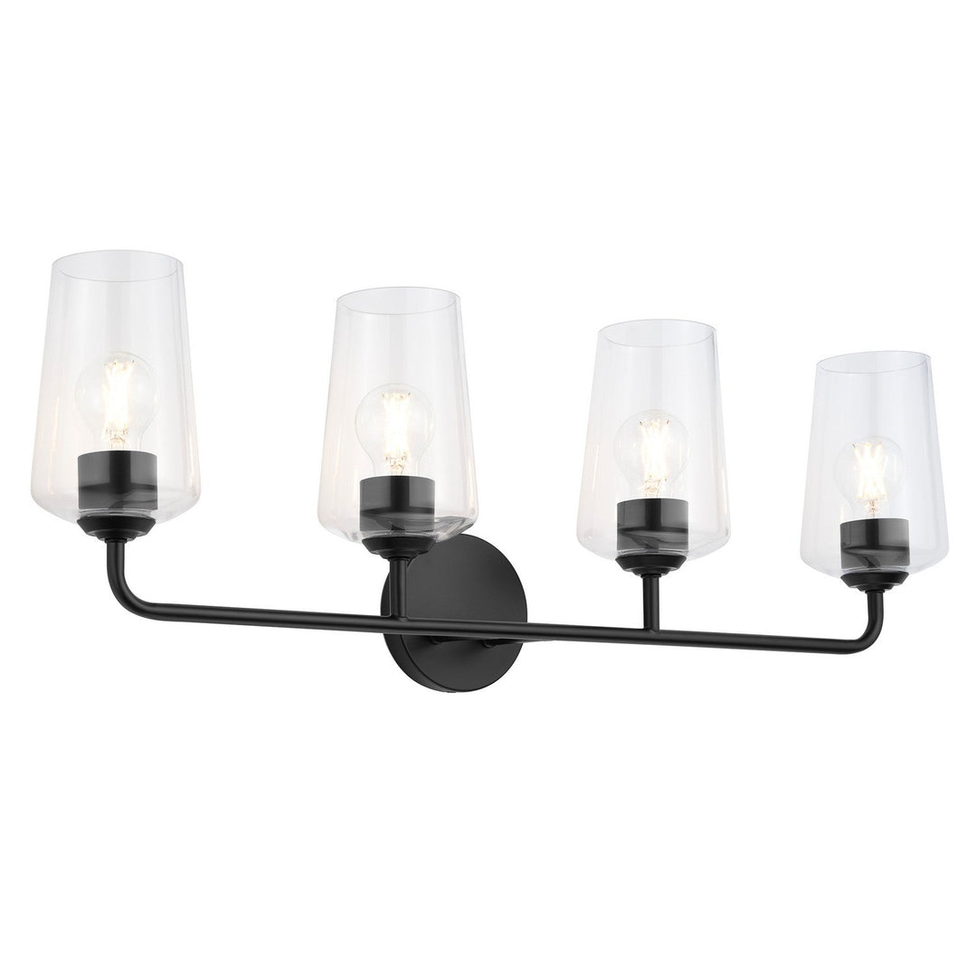 Progress Canada - P300542-031 - Four Light Bath & Vanity - Celino - Black