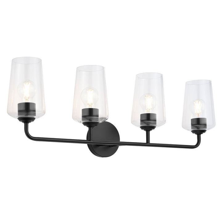 Progress Canada - P300542-031 - Four Light Bath & Vanity - Celino - Black