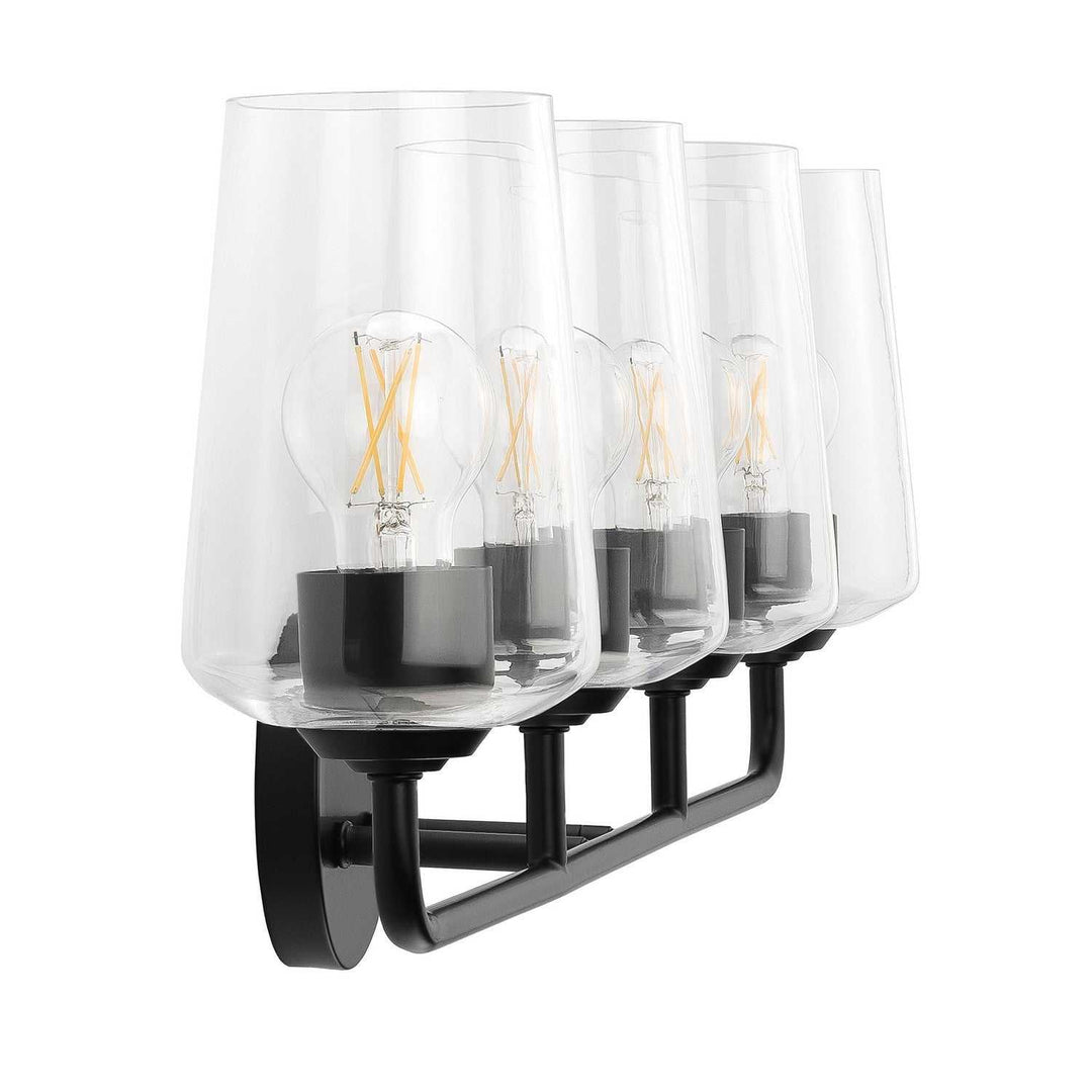 Progress Canada - P300542-031 - Four Light Bath & Vanity - Celino - Black