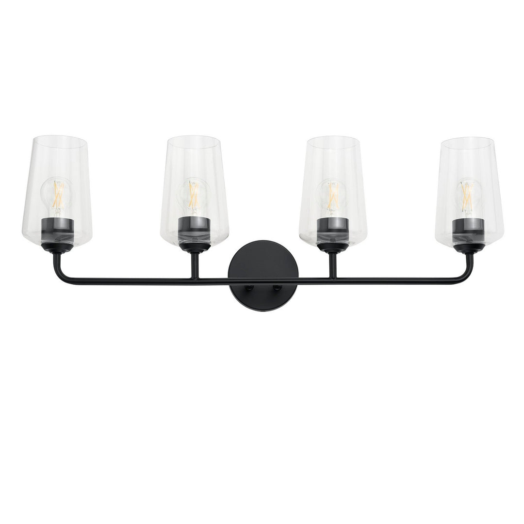 Progress Canada - P300542-031 - Four Light Bath & Vanity - Celino - Black