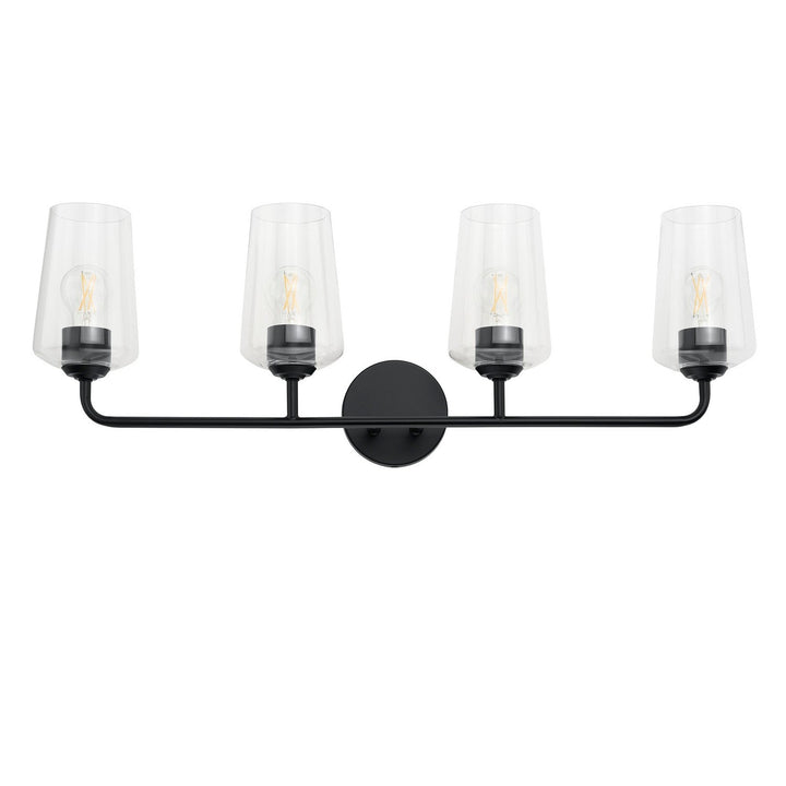 Progress Canada - P300542-031 - Four Light Bath & Vanity - Celino - Black