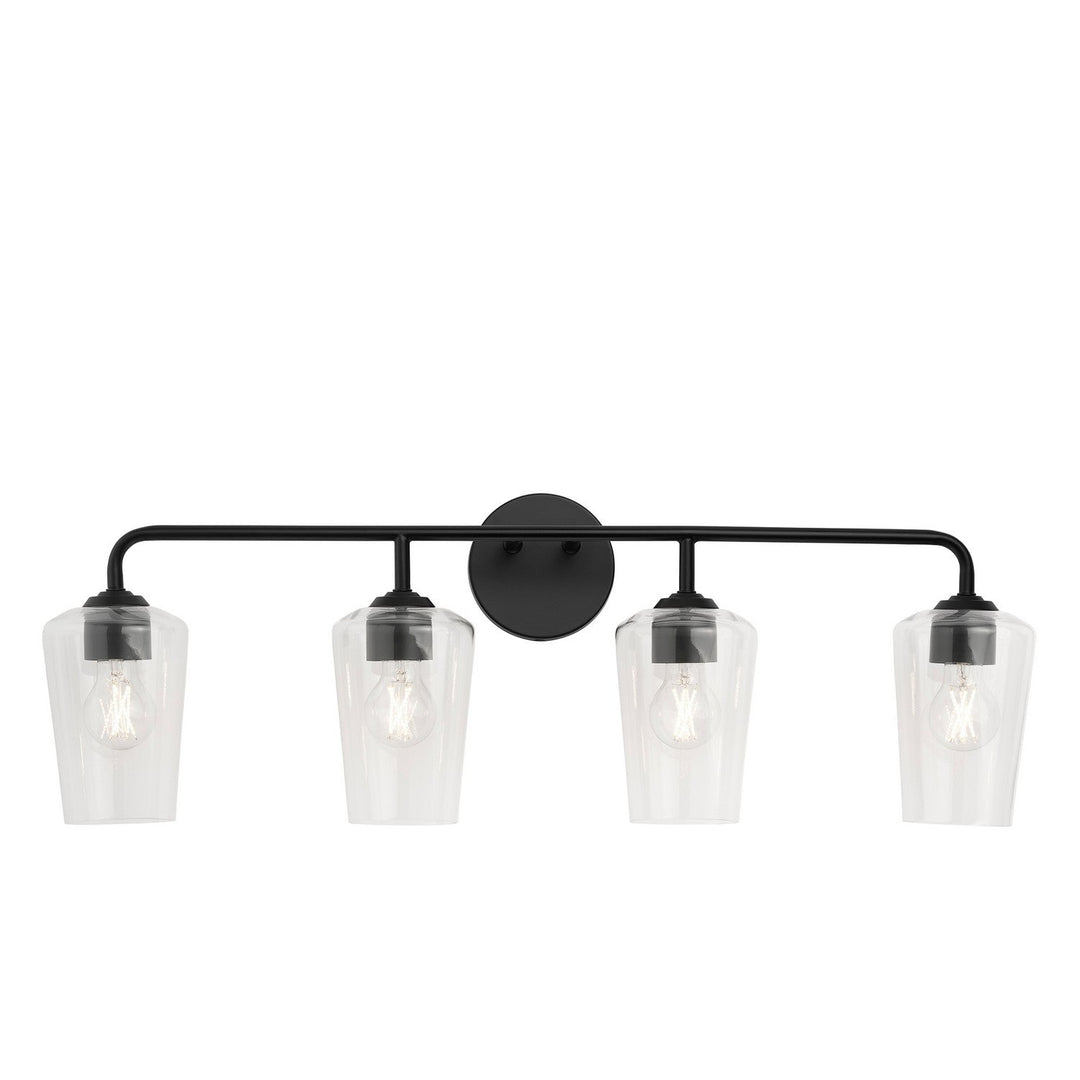 Progress Canada - P300542-031 - Four Light Bath & Vanity - Celino - Black