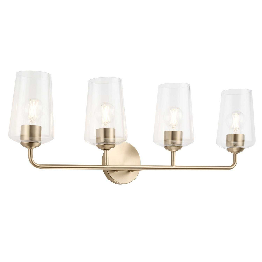 Progress Canada - P300542-177 - Four Light Bath & Vanity - Celino - Champagne Bronze