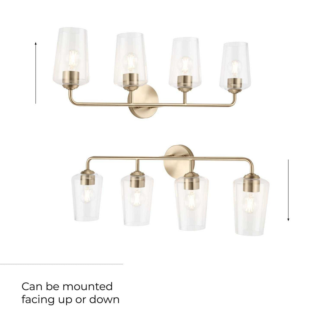 Progress Canada - P300542-177 - Four Light Bath & Vanity - Celino - Champagne Bronze