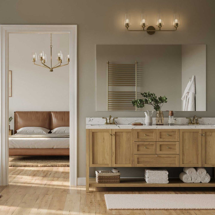 Progress Canada - P300542-177 - Four Light Bath & Vanity - Celino - Champagne Bronze