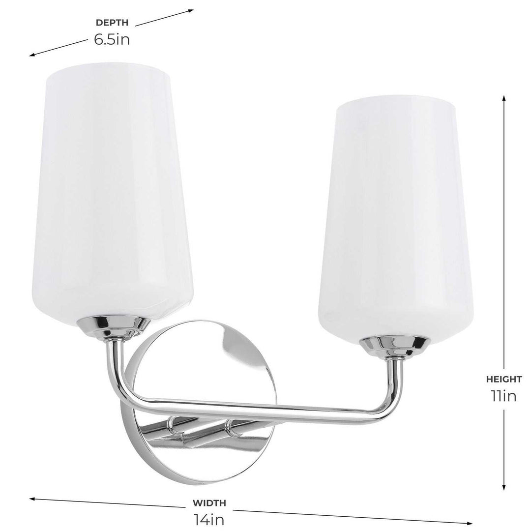 Progress Canada - P300543-015 - Two Light Bath & Vanity - Celino - Polished Chrome