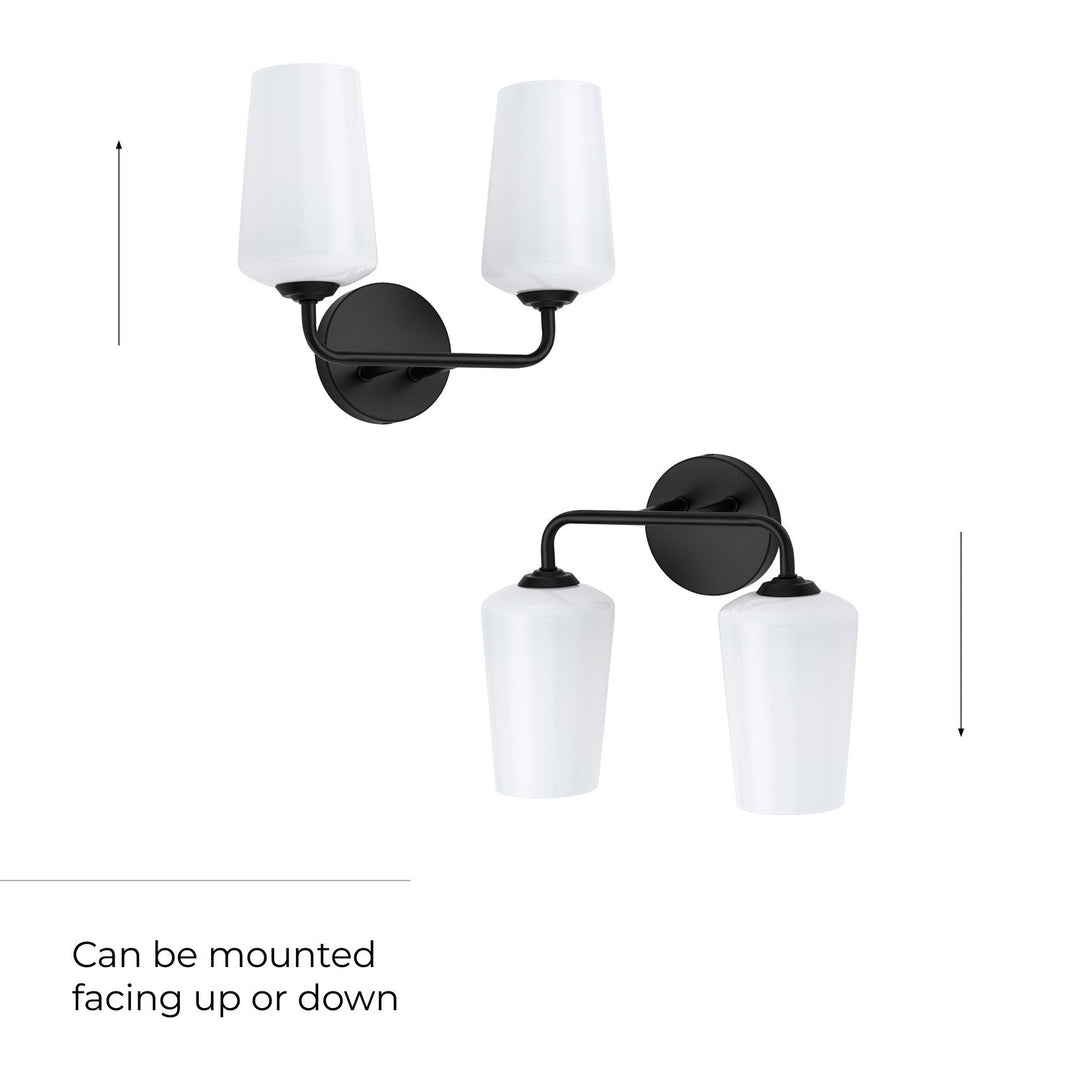 Progress Canada - P300543-031 - Two Light Bath & Vanity - Celino - Black