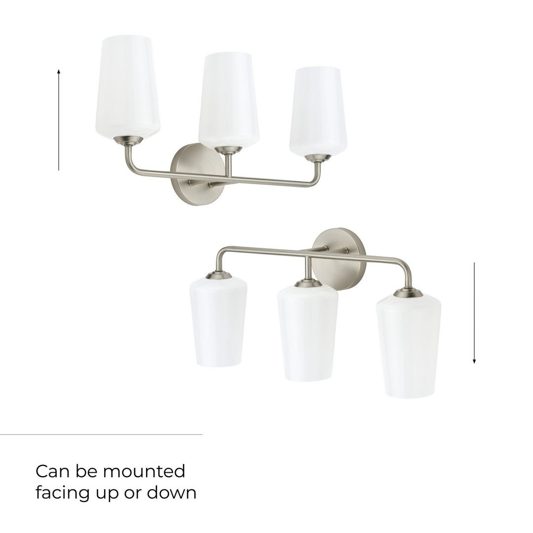 Progress Canada - P300544-009 - Three Light Bath & Vanity - Celino - Brushed Nickel