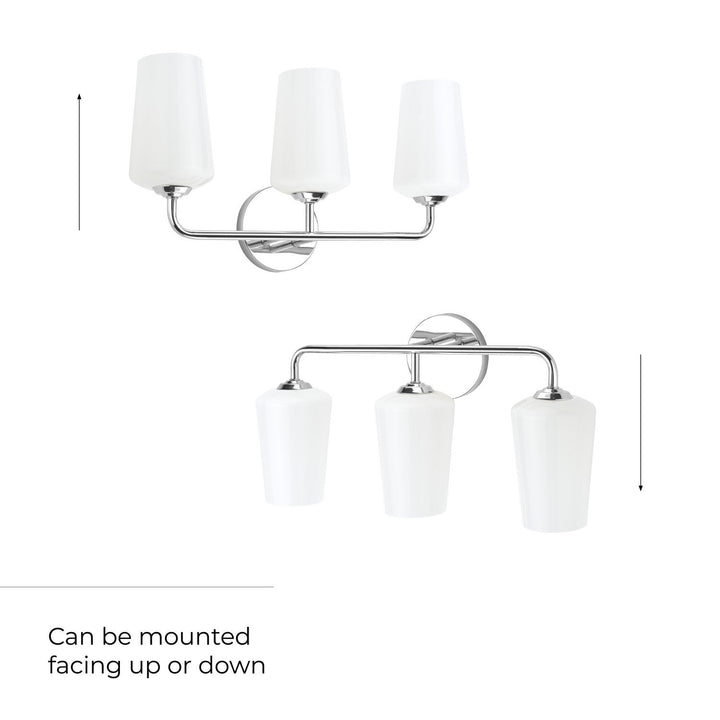 Progress Canada - P300544-015 - Three Light Bath & Vanity - Celino - Polished Chrome