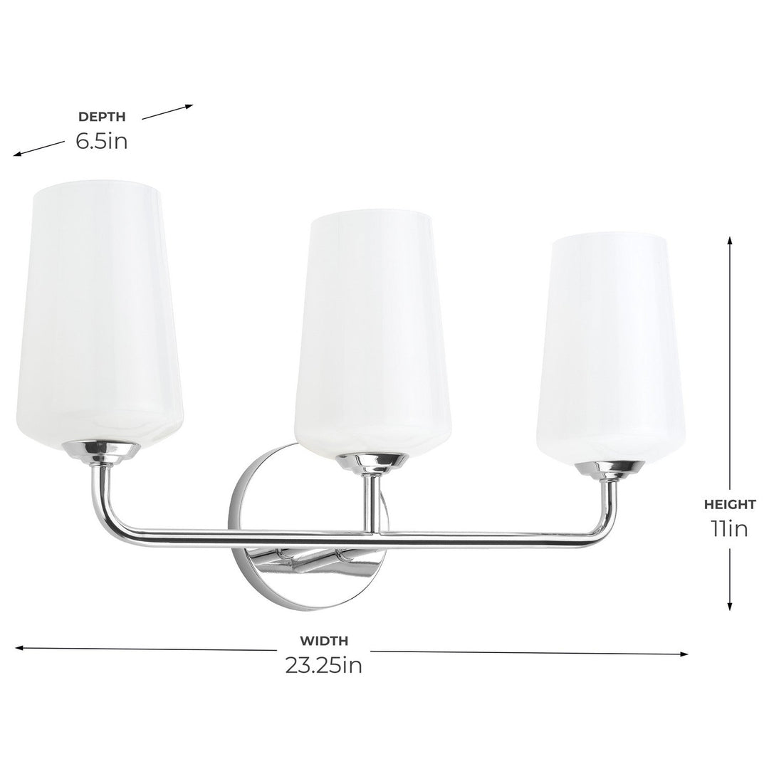 Progress Canada - P300544-015 - Three Light Bath & Vanity - Celino - Polished Chrome