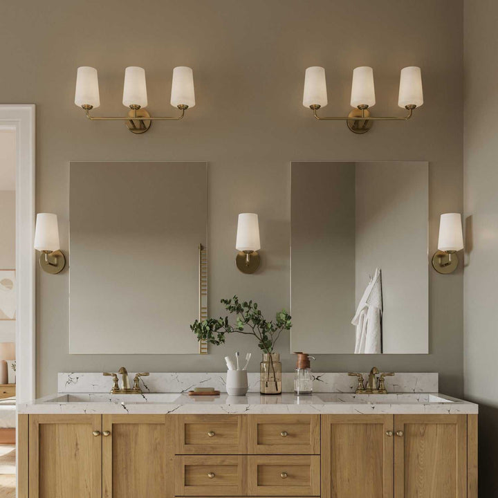 Progress Canada - P300544-177 - Three Light Bath & Vanity - Celino - Champagne Bronze