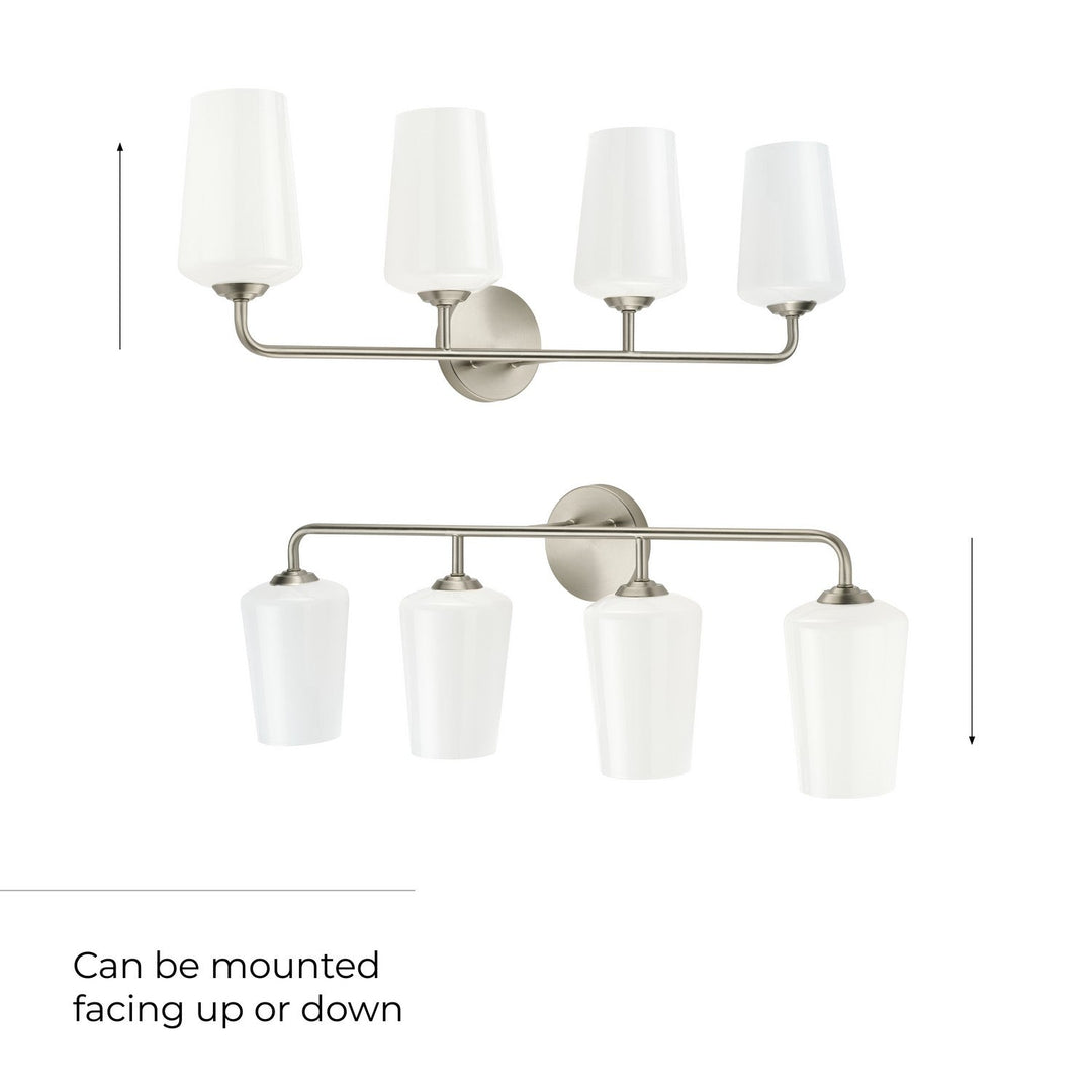 Progress Canada - P300545-009 - Four Light Bath & Vanity - Celino - Brushed Nickel