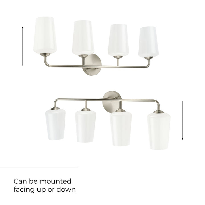 Progress Canada - P300545-009 - Four Light Bath & Vanity - Celino - Brushed Nickel