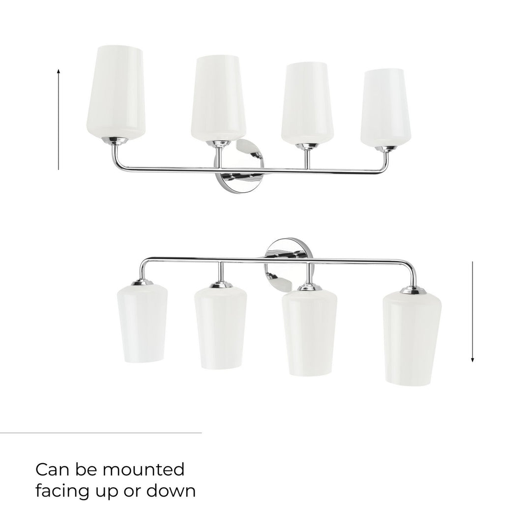 Progress Canada - P300545-015 - Four Light Bath & Vanity - Celino - Polished Chrome