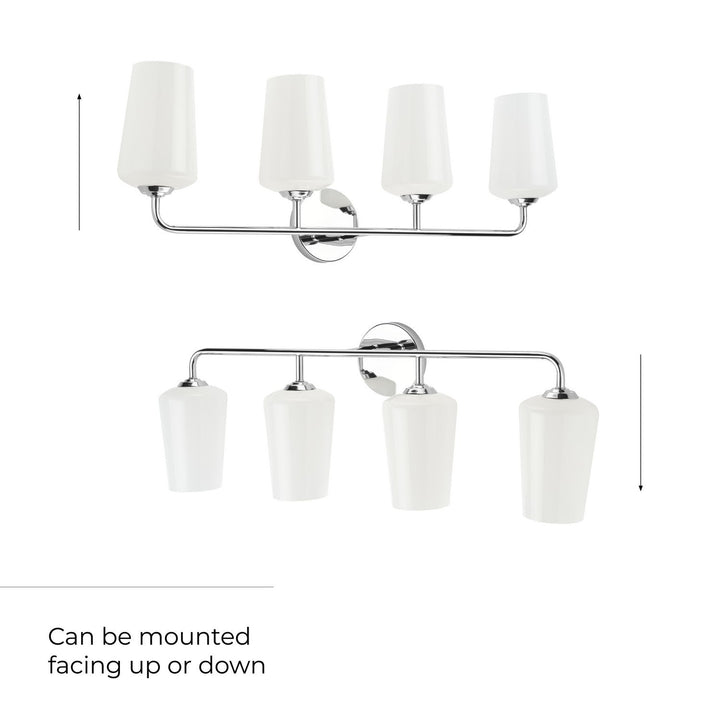 Progress Canada - P300545-015 - Four Light Bath & Vanity - Celino - Polished Chrome