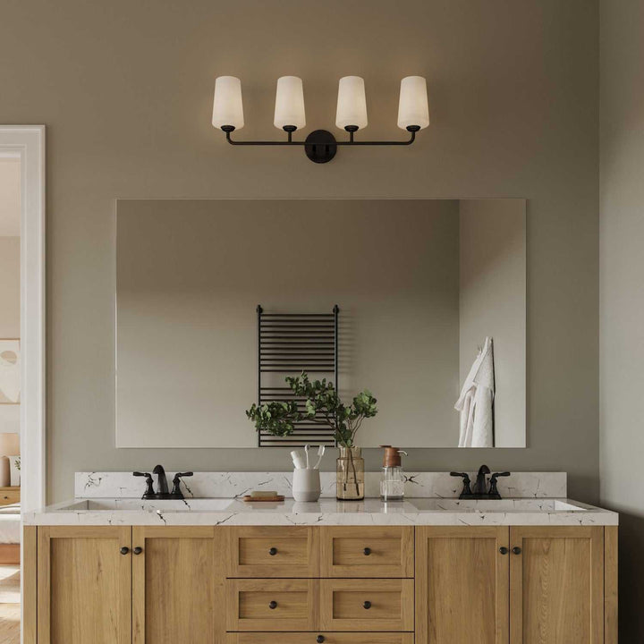 Progress Canada - P300545-031 - Four Light Bath & Vanity - Celino - Black