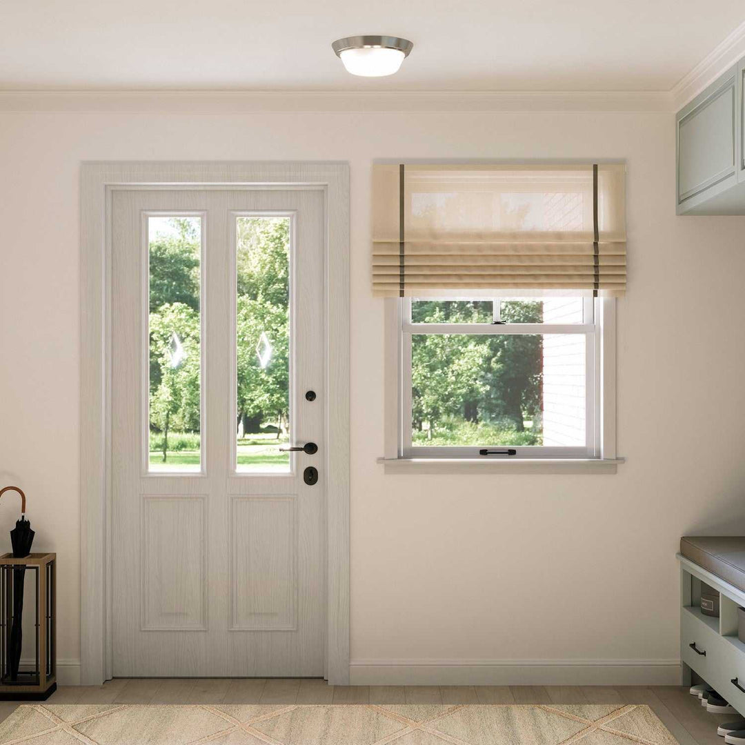 Progress Canada - P350303-009 - LED Flush Mount - Edessa - Brushed Nickel