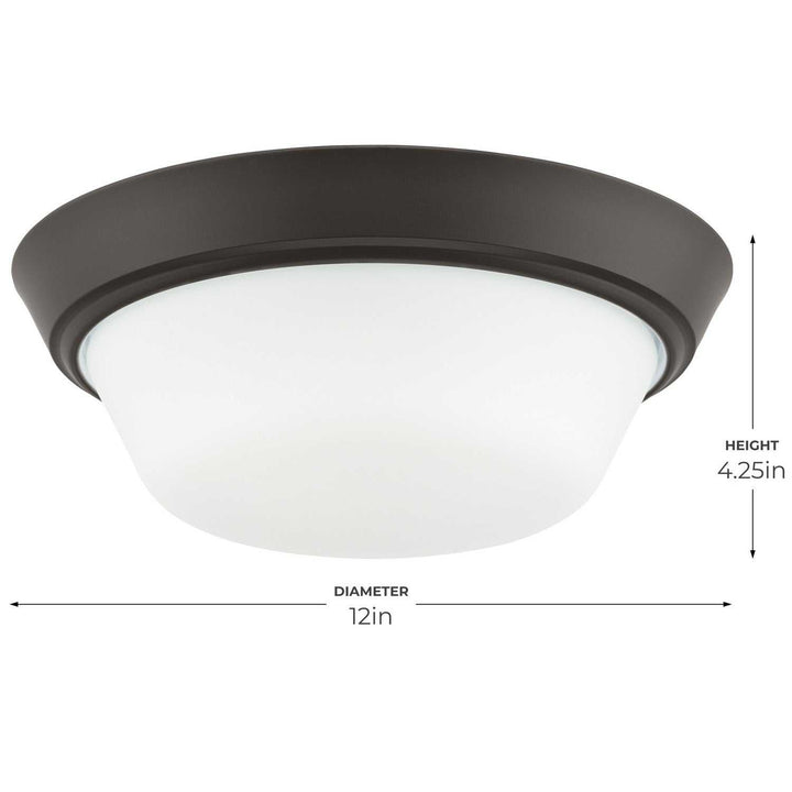 Progress Canada - P350303-020 - LED Flush Mount - Edessa - Antique Bronze