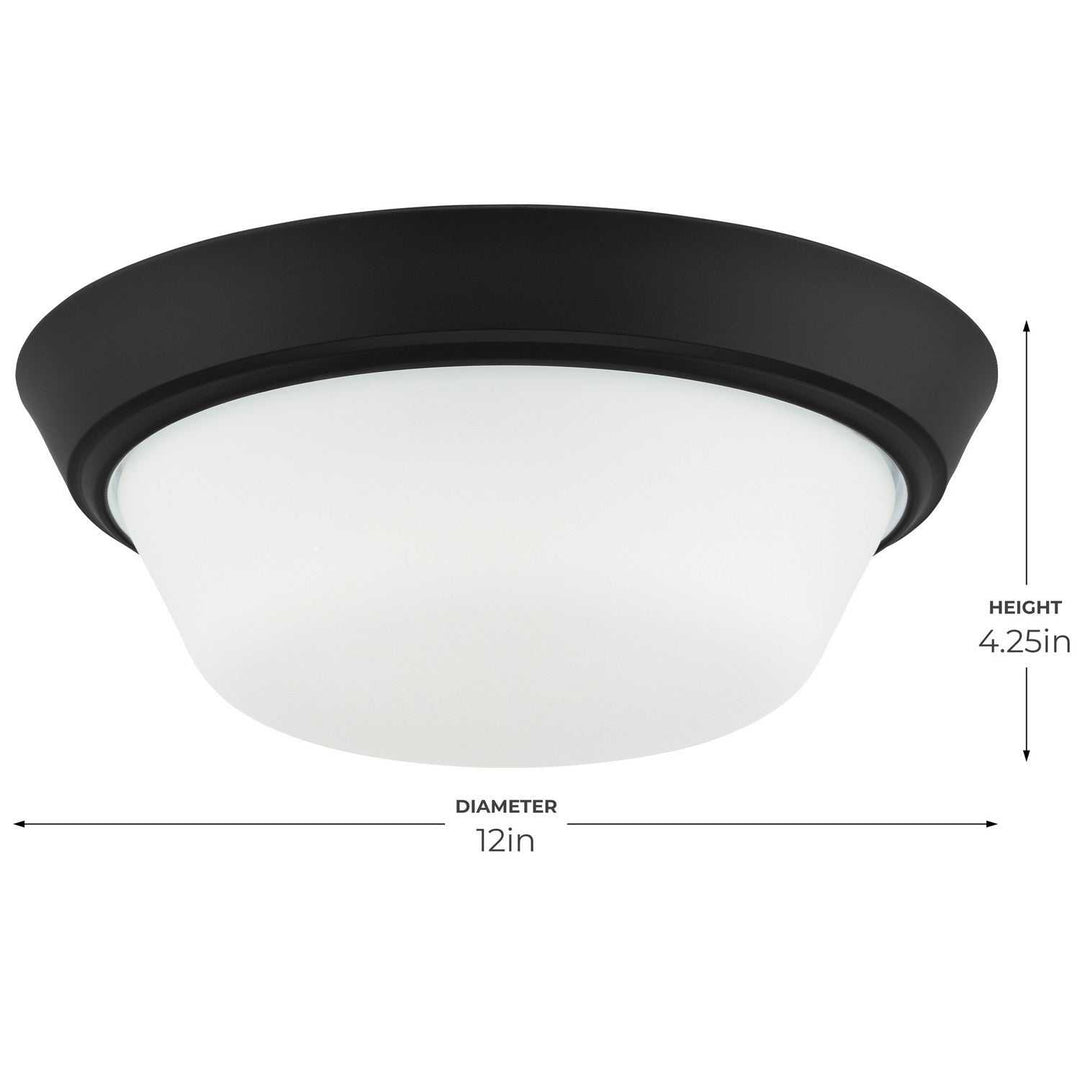 Progress Canada - P350303-031 - LED Flush Mount - Edessa - Black