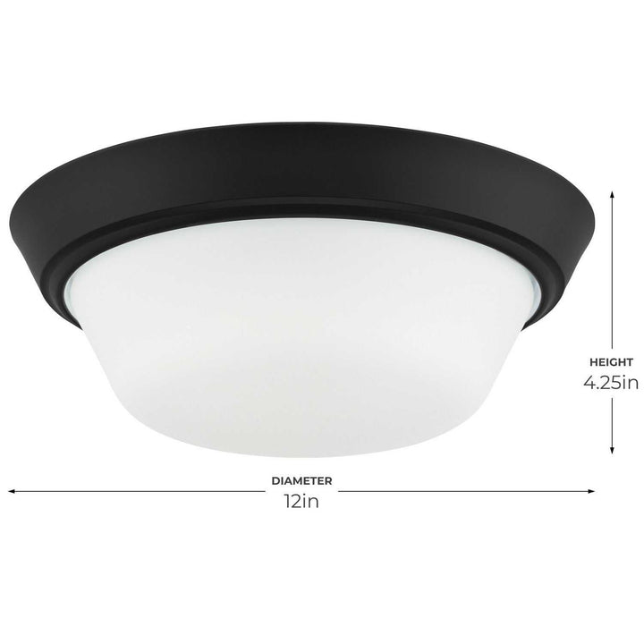 Progress Canada - P350303-031 - LED Flush Mount - Edessa - Black