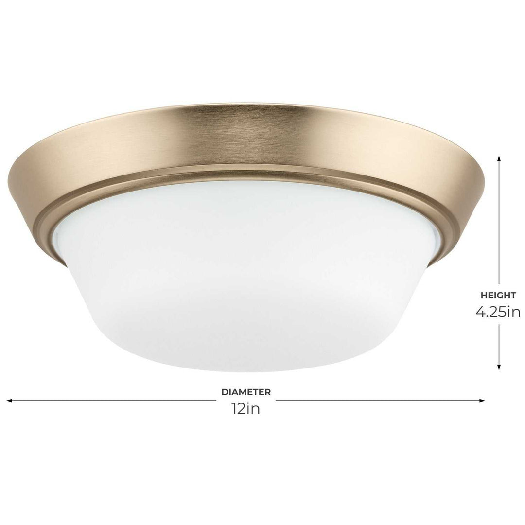 Progress Canada - P350303-177 - LED Flush Mount - Edessa - Champagne Bronze