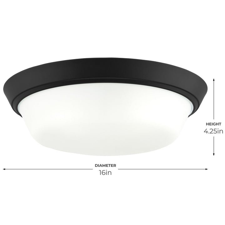 Progress Canada - P350304-031 - LED Flush Mount - Edessa - Black