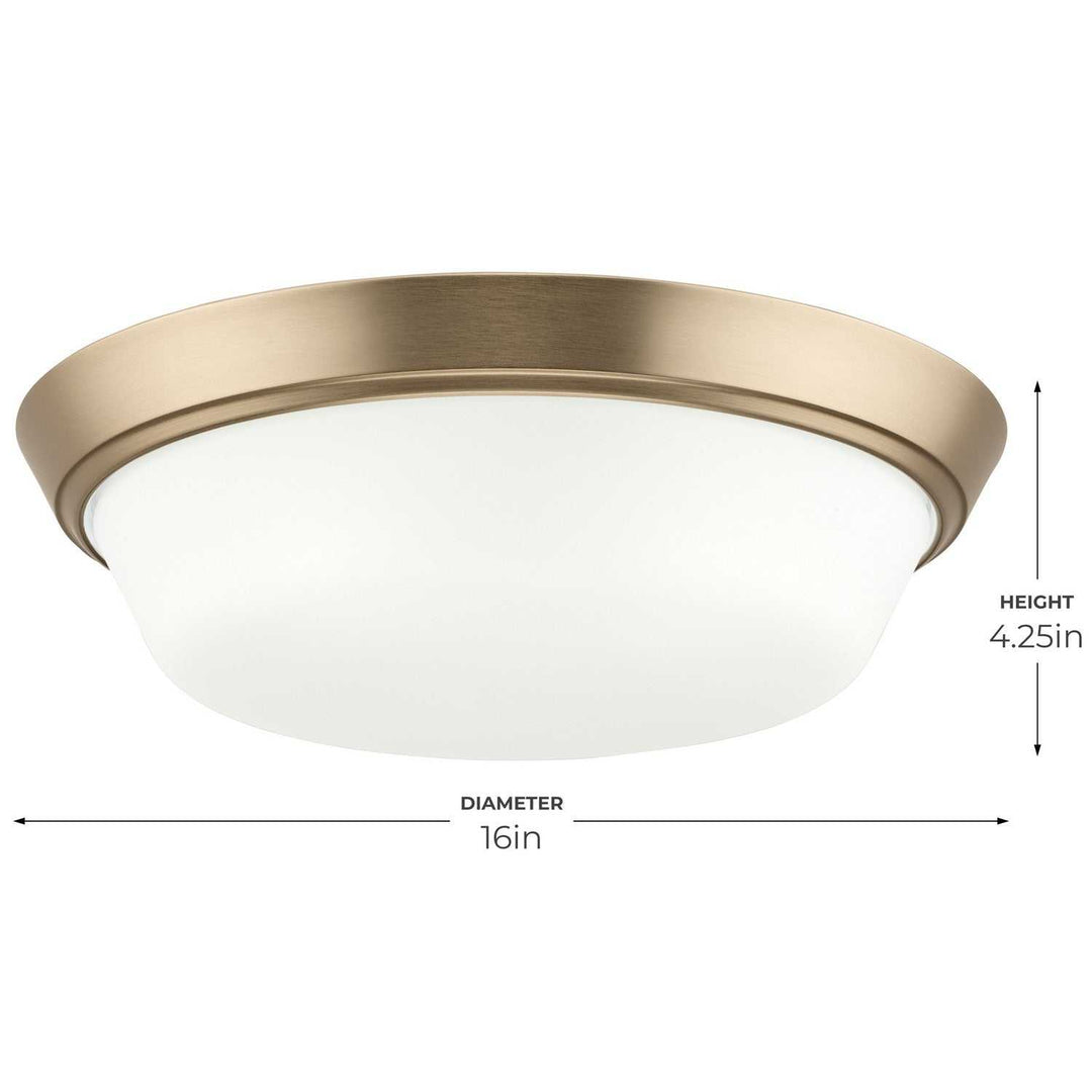 Progress Canada - P350304-177 - LED Flush Mount - Edessa - Champagne Bronze