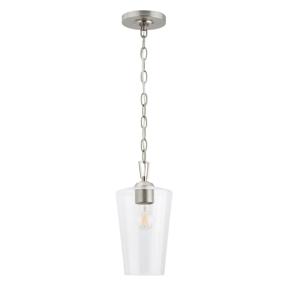 Progress Canada - P500506-009 - One Light Pendant - Celino - Brushed Nickel