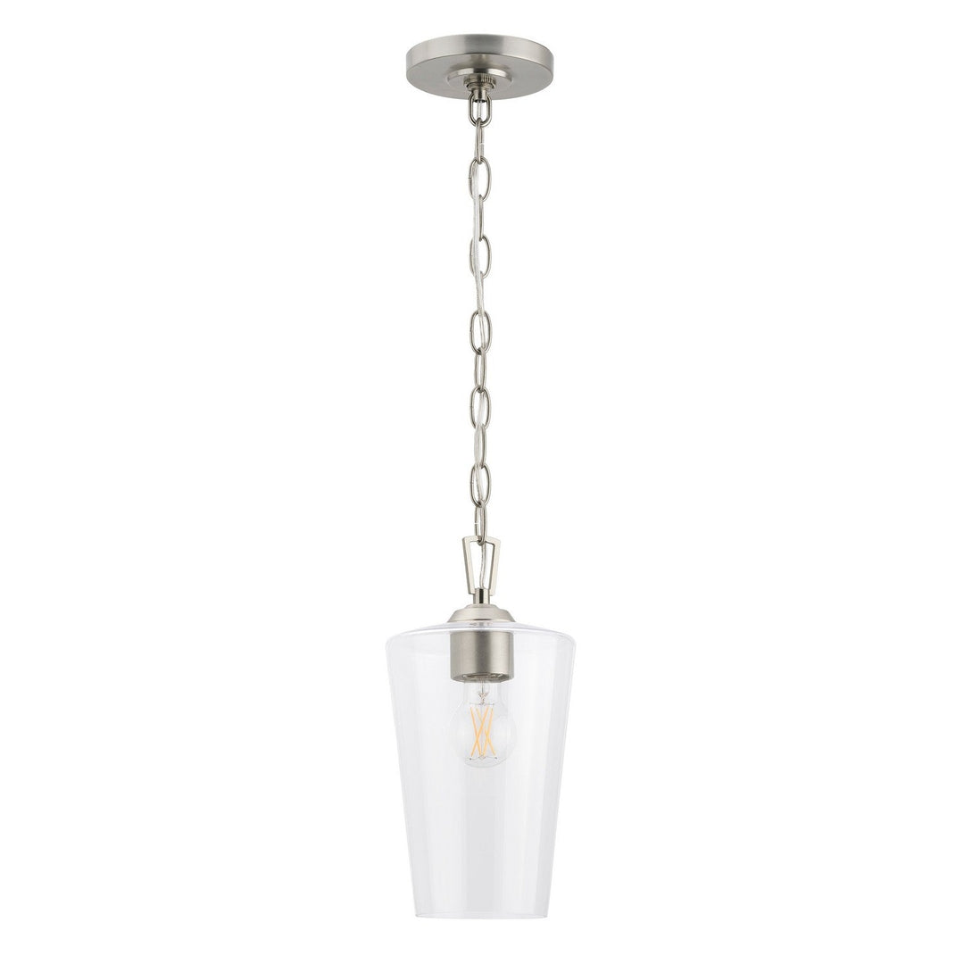 Progress Canada - P500506-009 - One Light Pendant - Celino - Brushed Nickel