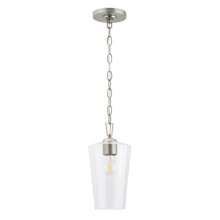 Progress Canada - P500506-009 - One Light Pendant - Celino - Brushed Nickel