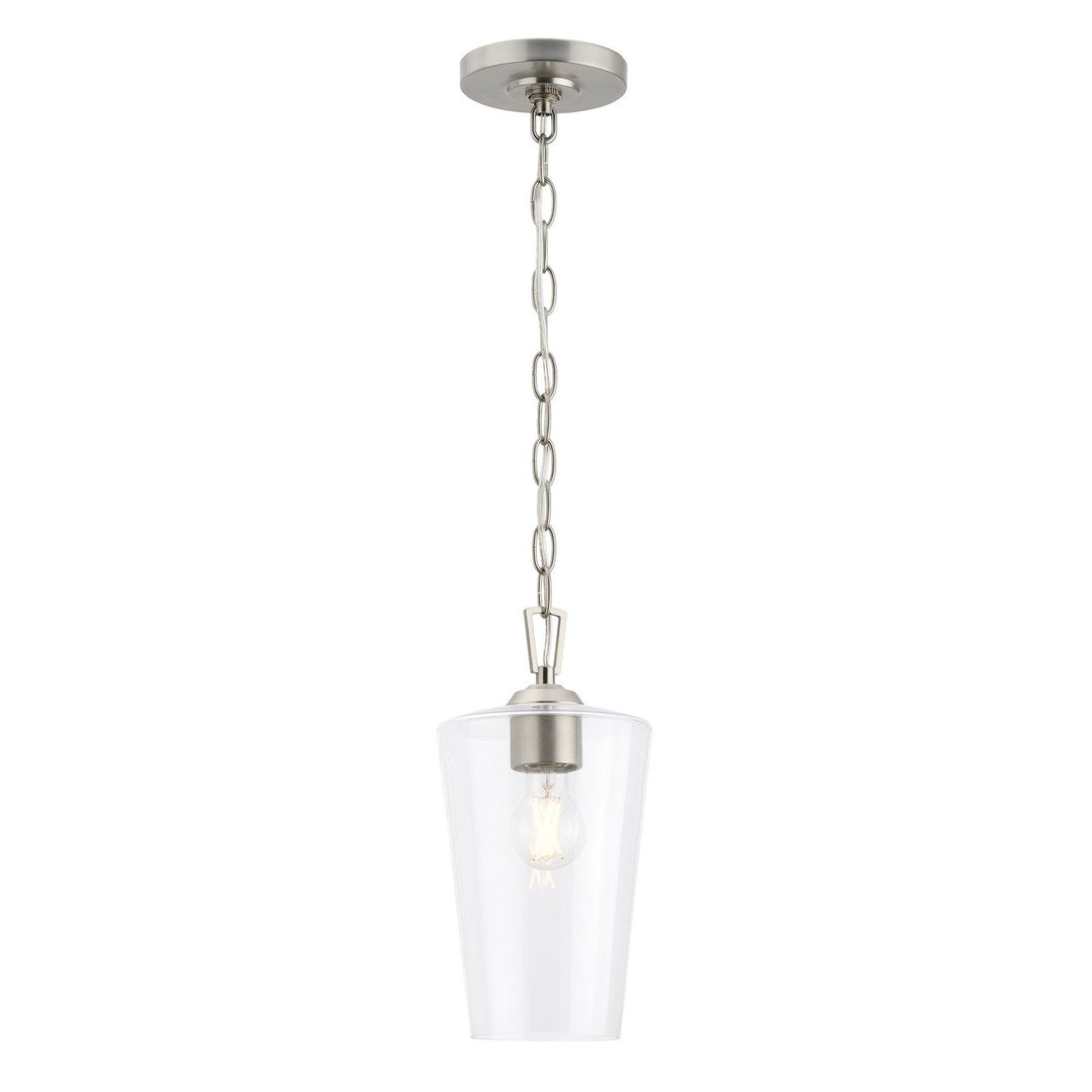 Progress Canada - P500506-009 - One Light Pendant - Celino - Brushed Nickel