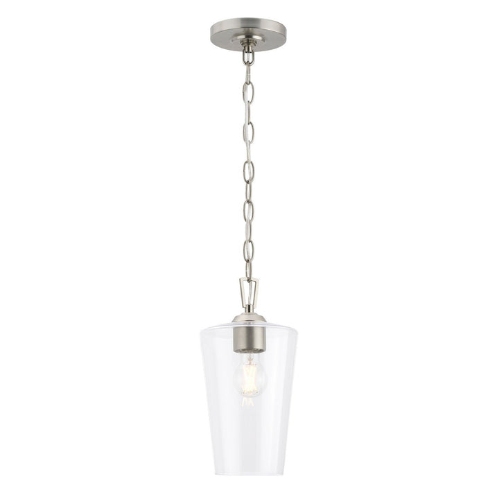 Progress Canada - P500506-009 - One Light Pendant - Celino - Brushed Nickel