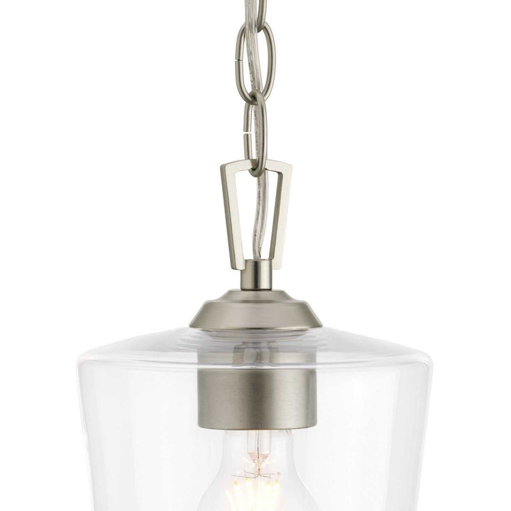 Progress Canada - P500506-009 - One Light Pendant - Celino - Brushed Nickel