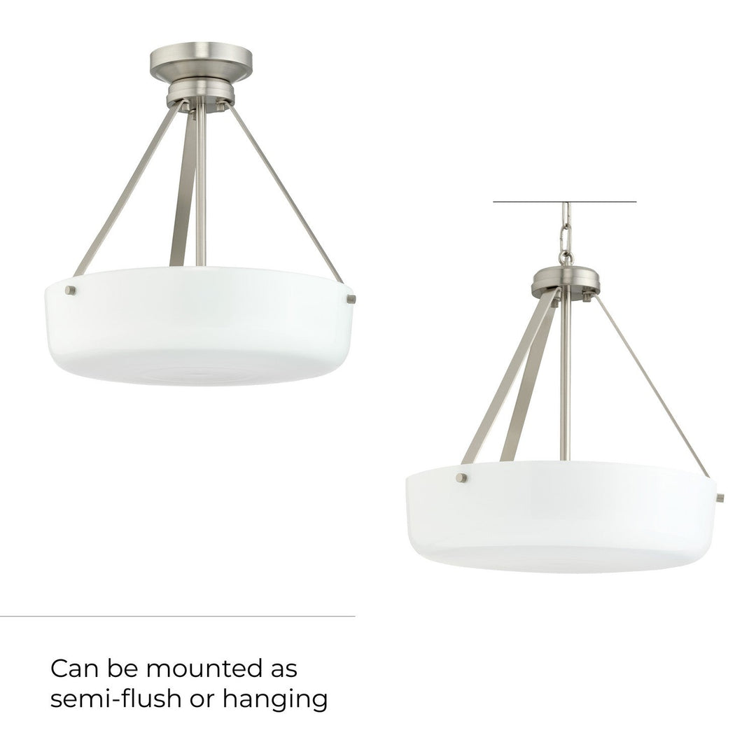 Progress Canada - P500507-009 - Two Light Convertible Pendant - Lieon - Brushed Nickel