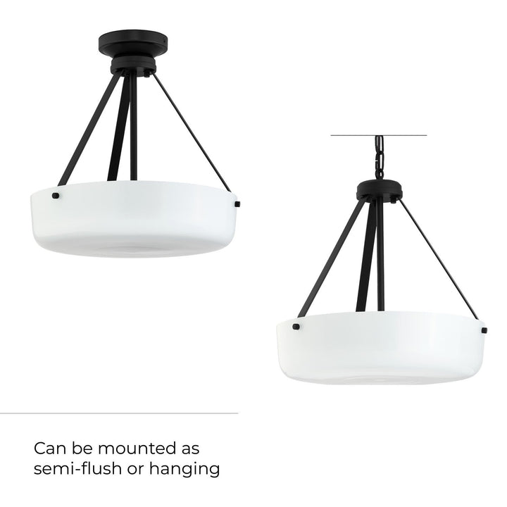Progress Canada - P500507-031 - Two Light Convertible Pendant - Lieon - Black