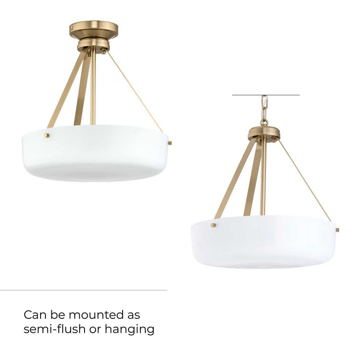 Progress Canada - P500507-177 - Two Light Convertible Pendant - Lieon - Champagne Bronze