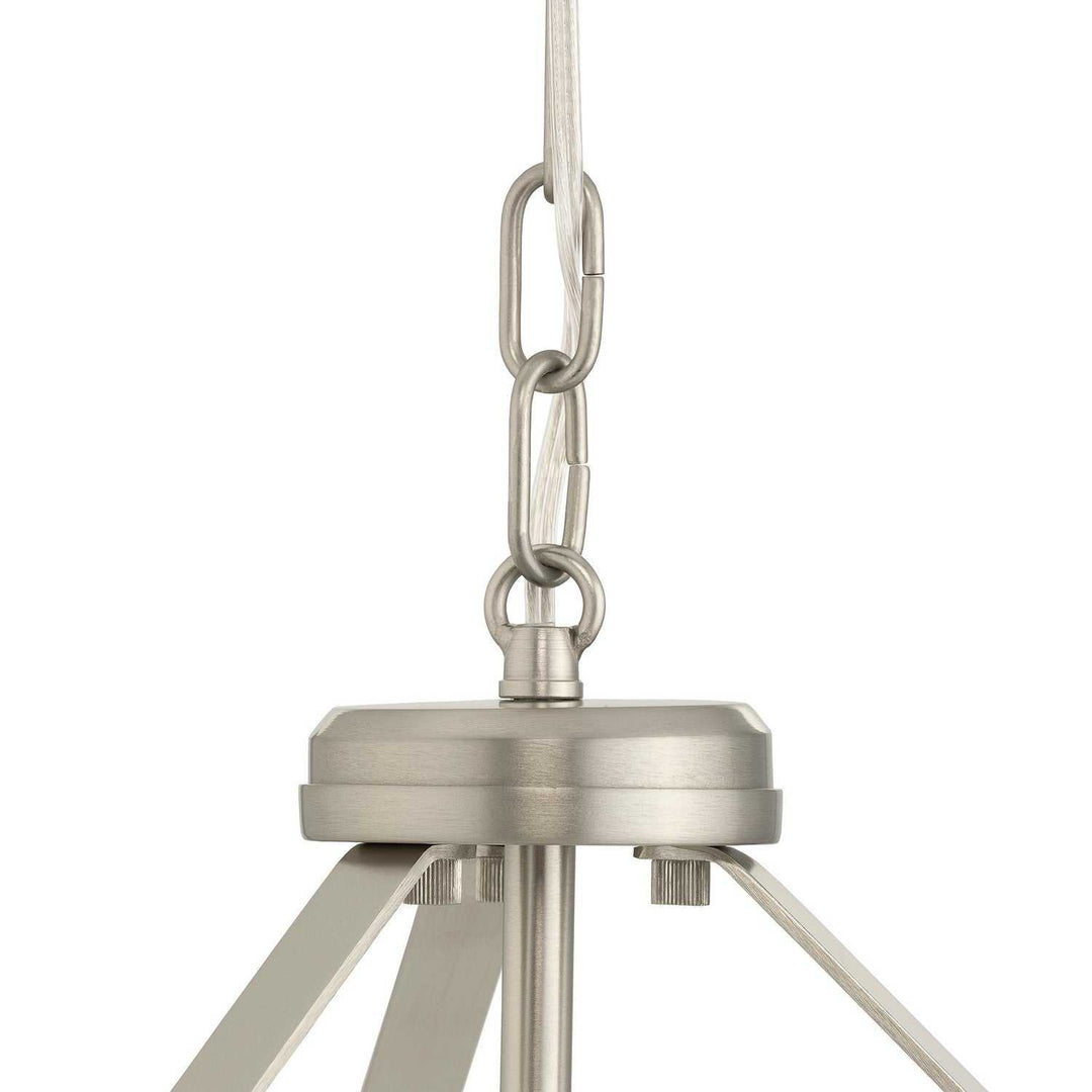 Progress Canada - P500508-009 - Three Light Convertible Pendant - Lieon - Brushed Nickel