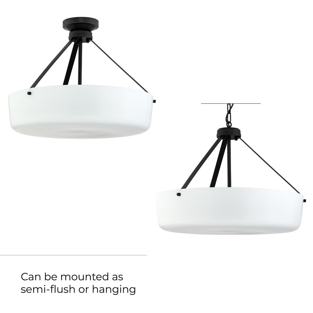 Progress Canada - P500508-031 - Three Light Convertible Pendant - Lieon - Black