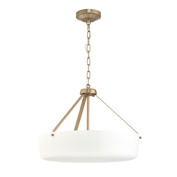 Progress Canada - P500508-177 - Three Light Convertible Pendant - Lieon - Champagne Bronze