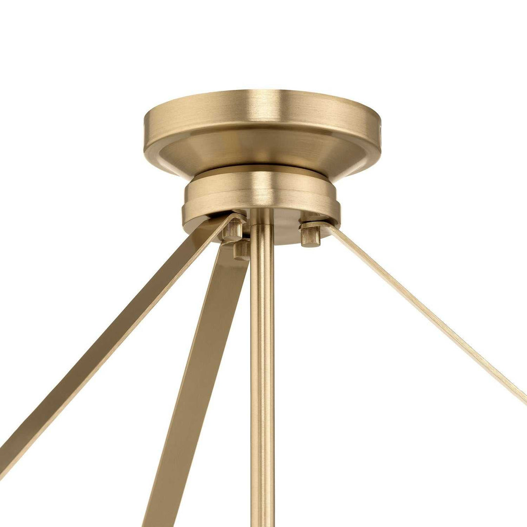 Progress Canada - P500508-177 - Three Light Convertible Pendant - Lieon - Champagne Bronze