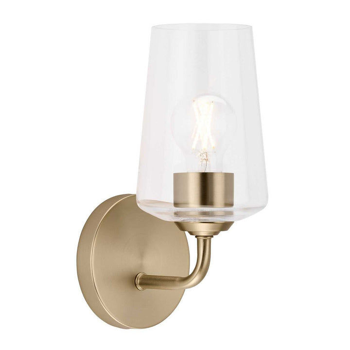 Progress Canada - P710148-177 - One Light Wall Sconce - Celino - Champagne Bronze