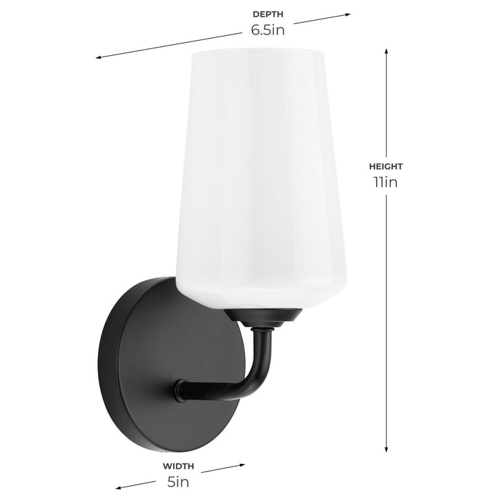 Progress Canada - P710149-031 - One Light Wall Sconce - Celino - Black