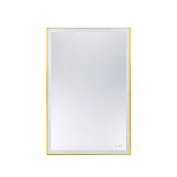 Paulding LED Mirror in Gold Savoy House