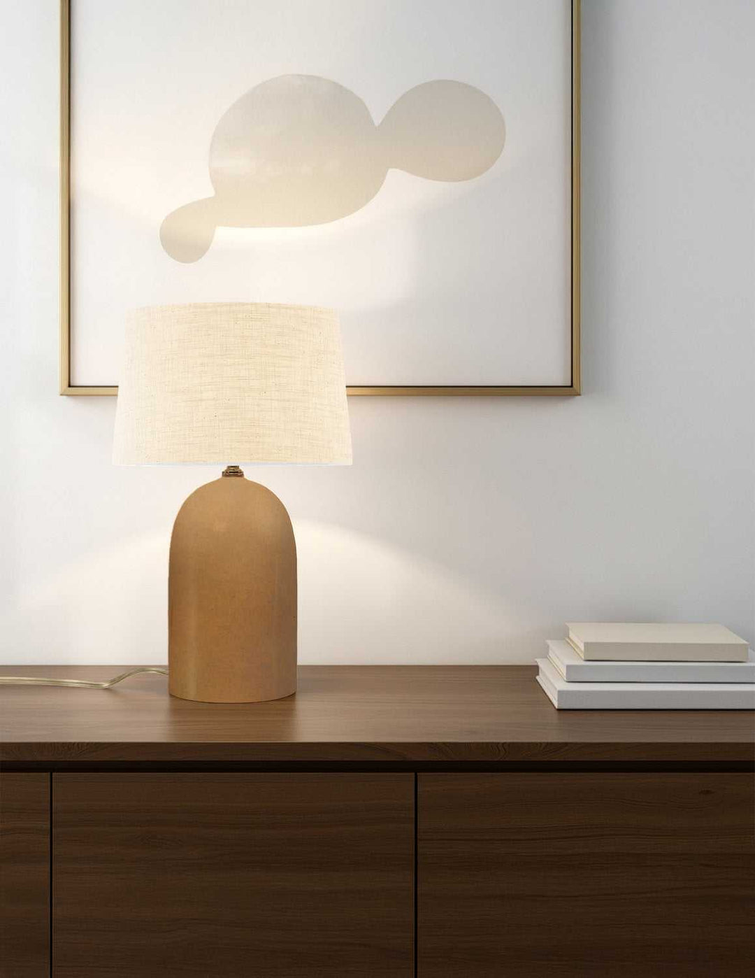 Portable One Light Portable in Brushed Brass Justice Designs