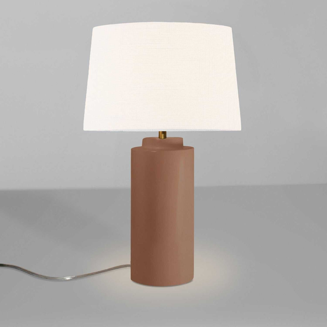 Portable One Light Portable in Brushed Brass Justice Designs