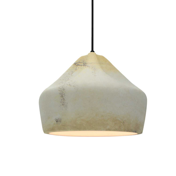 Radiance Collection One Light Pendant in Matte Black Justice Designs